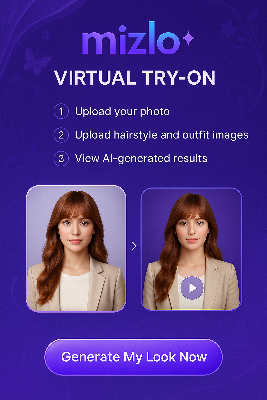 3-Step Virtual Try-On Process